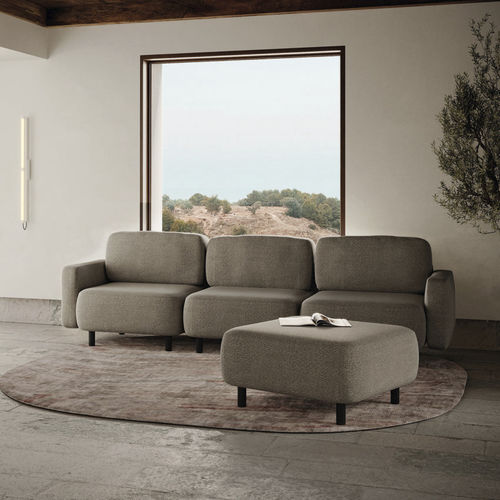Modernes Sitzkissen - Pummba II - Nubba Spaces SL - Pummba - Stoff / quadratisch / mit abnehmbarem Bezug