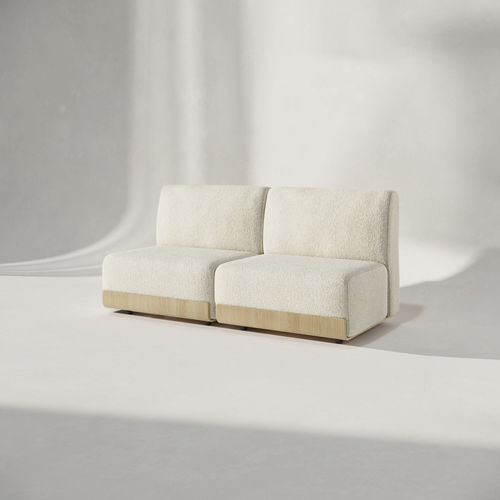 Modulsofa - Pummba Nature - Nubba Spaces SL - Pummba - modern / Stoff / ohne Armlehnen