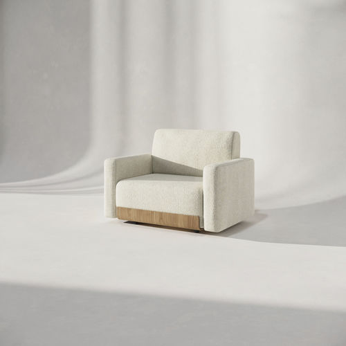Moderner Sessel - Pummba Nature - Nubba Spaces SL - Pummba - Stoff / beige / grau