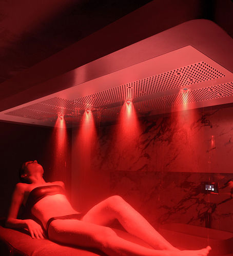 Vichy-Dusche / Hydromassage - AQUAMOTUS - AQUAFORM - Edelstahl / horizontal / für Gewerbegebrauch