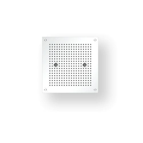 Einbauduschkopf - R35C1 - AQUAFORM - quadratisch / Regenstrahl / Chromotherapie