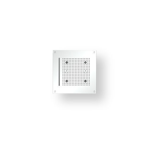 Einbauduschkopf - R42C124 - AQUAFORM - quadratisch / Regenstrahl / Chromotherapie