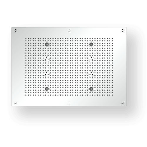 Einbauduschkopf - R7048C12 - AQUAFORM - rechteckig / Regenstrahl / Chromotherapie