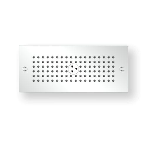 Einbauduschkopf - N3515C12 - AQUAFORM - rechteckig / Regenstrahl / für Wellnesscenter