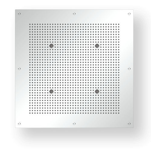 Einbauduschkopf - W70C1 - AQUAFORM - quadratisch / Regenstrahl / mit integrierter Beleuchtung