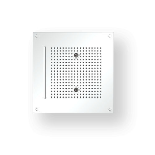 Einbauduschkopf - W42C14 - AQUAFORM - quadratisch / Regenstrahl / mit integrierter Beleuchtung