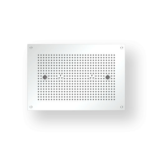 Einbauduschkopf - W5638C12 - AQUAFORM - rechteckig / Regenstrahl / mit integrierter Beleuchtung