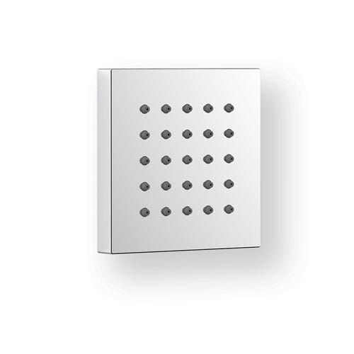 Seitliche Handdusche / Messing - BQ75C1 - AQUAFORM - quadratisch / Chromoberfläche / für Spa