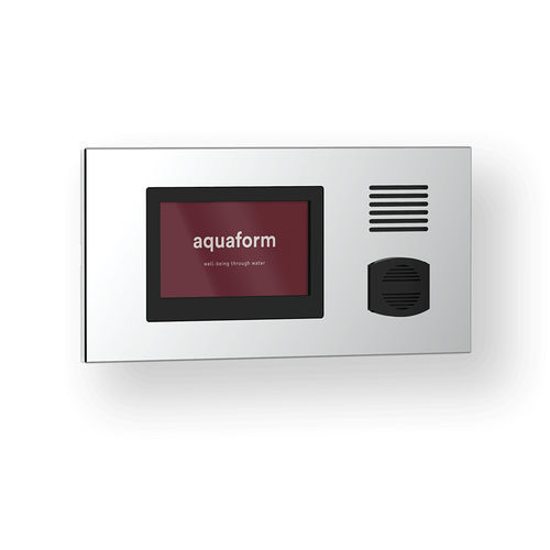 Bedientastatur für Duschen - C60 - AQUAFORM - wandmontiert / mit Touchscreen / für professionellen Gebrauch