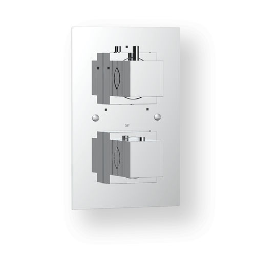 Zweigriffmischer für Duschen - GTQ - AQUAFORM - Einbau / wandmontiert / thermostatisch