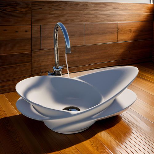 Aufsatzwaschbecken - BETELGEUSE - GUCH DESIGN - Mineralwerkstoff / Luxus / handgearbeitet