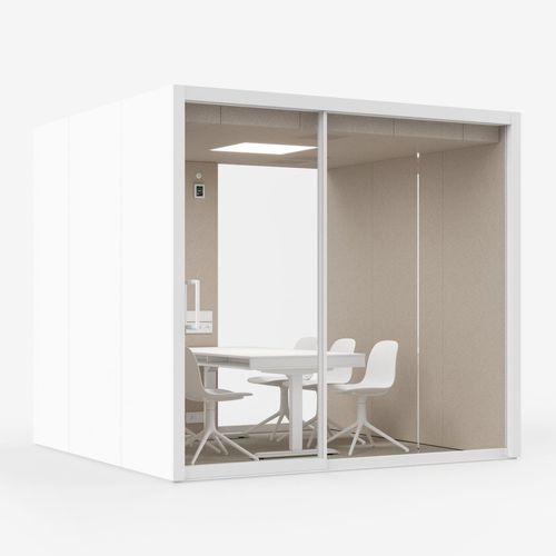 POD-Büro / mit integrierter Beleuchtung - VETROSPACE