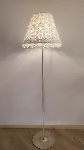 Stehleuchte - Madrid 09 - DelightLamps - Metall / Stoff / klassisch