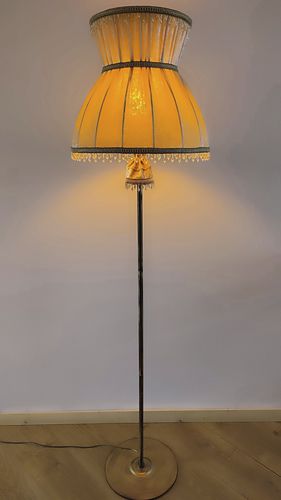 Stehleuchte - Havana 01 - DelightLamps - Metall / Samt / klassisch