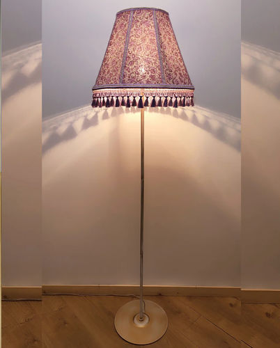 Stehleuchte - Berlin 10 - DelightLamps - Bronze / Stoff / viktorianischer Stil