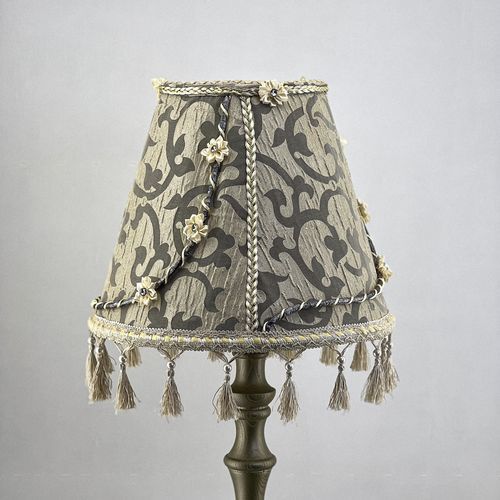 Klassischer Lampenschirm - Amsterdam 06 - DelightLamps - Seide / handgefertigt