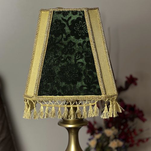 Lampenschirm / Art Deco - Sydney 02-02 - DelightLamps - Stoff / handgefertigt