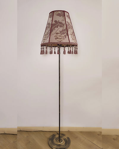 Stehleuchte - New Delhi 03 - DelightLamps - Metall / Stoff / viktorianischer Stil