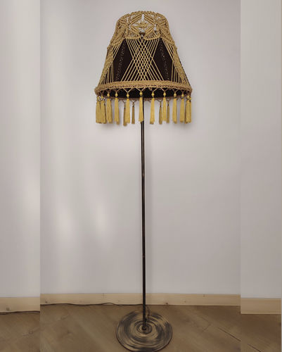 Stehleuchte - Las Vegas 01 - DelightLamps - Metall / Stoff / viktorianischer Stil