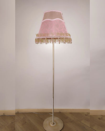 Stehleuchte - London 07 - DelightLamps - Metall / Stoff / viktorianischer Stil