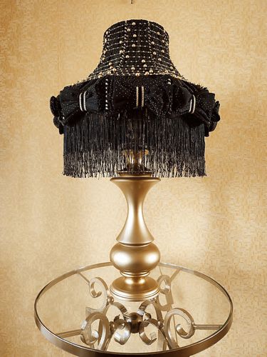 Tischlampe - Bismarck 02 - DelightLamps - Metall / Stoff / klassisch