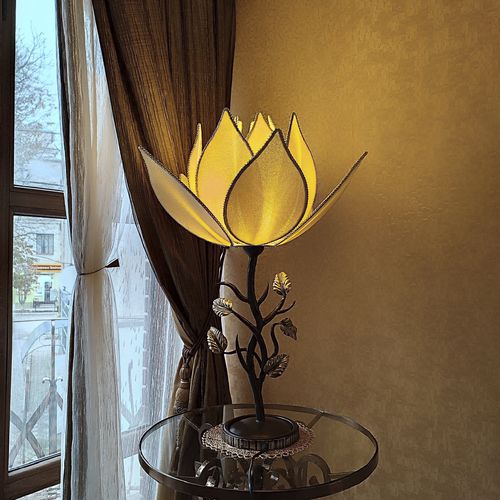 Tischlampe - 7802 - DelightLamps - Metall / klassisch / mit Kabel