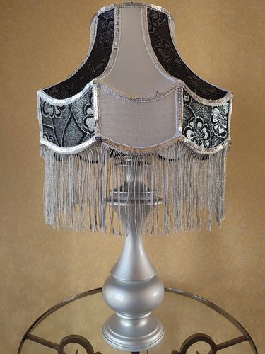 Tischlampe - Verona 04 - DelightLamps - Metall / Seide / viktorianischer Stil