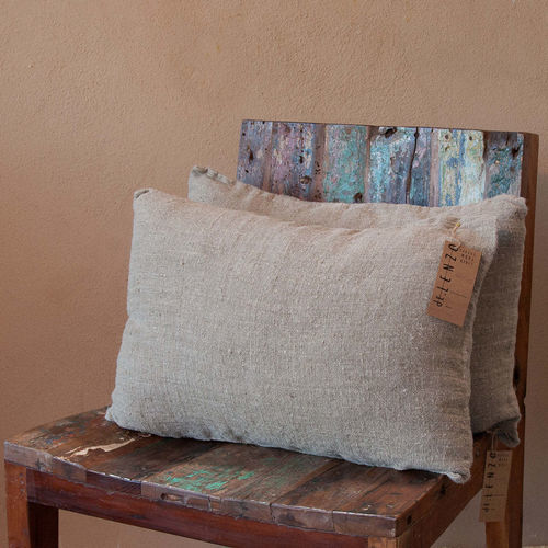 Kissen für Bänke - FORMENTERA - dELENZO LINEN FROM EUROPE S.L - für Bett / rechteckig / einfarbig