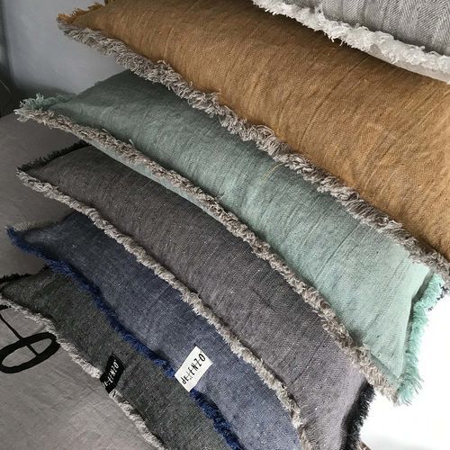 Leinen-Kopfkissenbezug - JAIPUR - dELENZO LINEN FROM EUROPE S.L