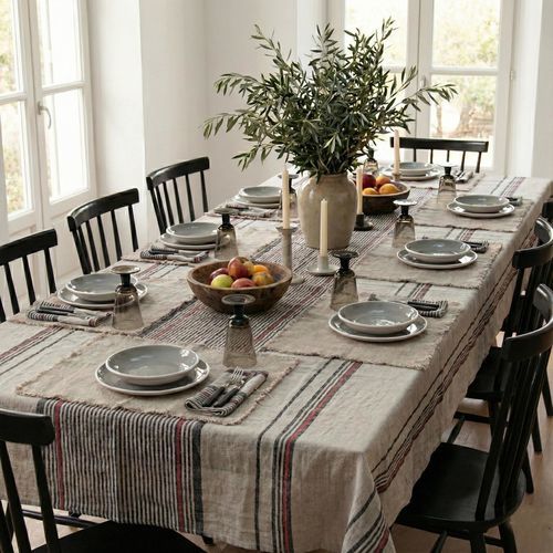 Leinen-Tischdecke - MARSEILLE - dELENZO LINEN FROM EUROPE S.L