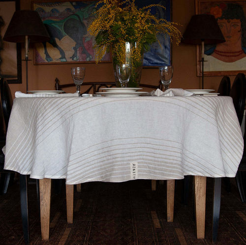 Leinen-Tischdecke - ELISABETH - dELENZO LINEN FROM EUROPE S.L