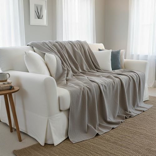 Leinenplaid - dELENZO LINEN FROM EUROPE S.L