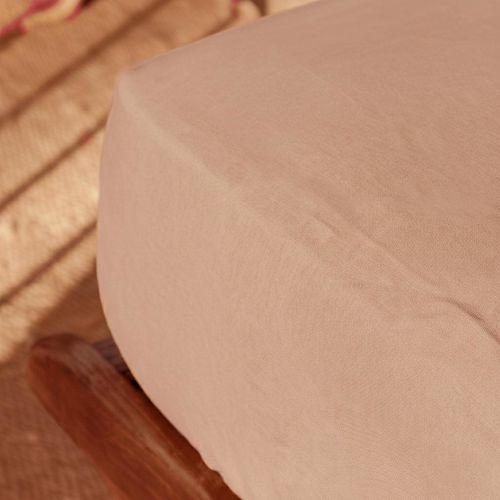 Leinen-Bettlaken - PEACH - dELENZO LINEN FROM EUROPE S.L - waschbar