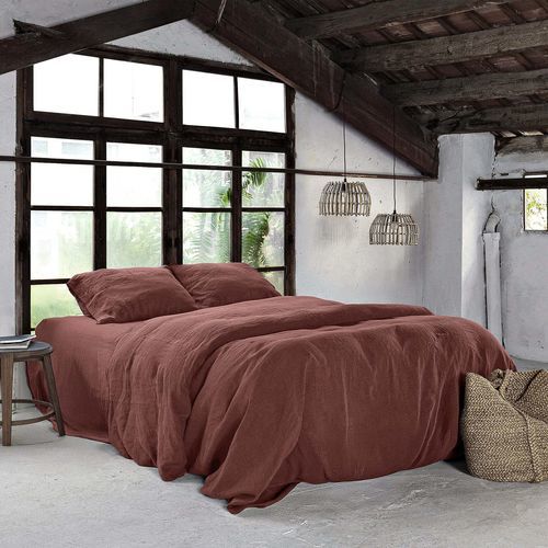 Leinen-Bettwäscheset - COMPLETE SET BURDEOS - dELENZO LINEN FROM EUROPE S.L