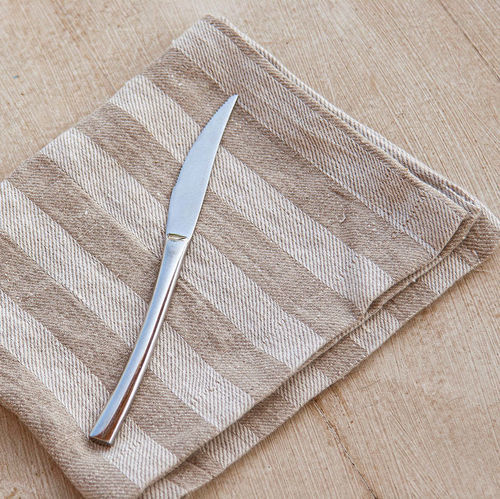 Leinenserviette - SPIKE - dELENZO LINEN FROM EUROPE S.L - Motiv / Für Feinkostgeschäft / für Events
