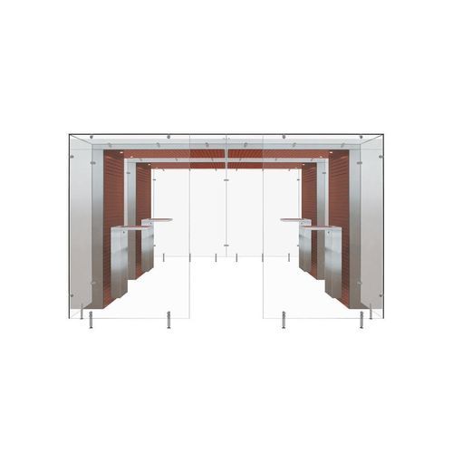 Raucherkabine für den Innenbereich - SMOKE SOLUTION 2SP AREA 3.2 M - Longhi Air - mit HEPA-Filter / mit Filter / autonom