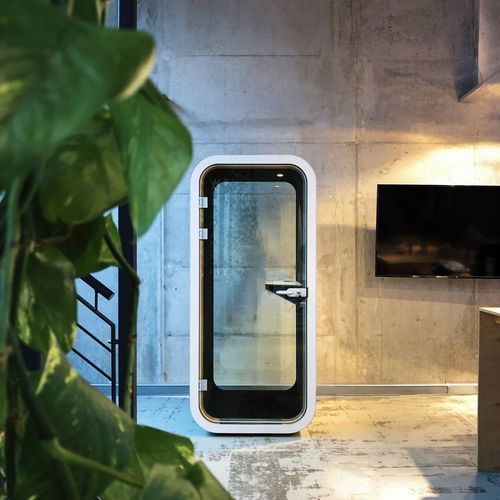 POD-Büro / Akustik - S2 - Dancoo Acoustic Pods Manufacturing Co.,Ltd. - ergonomisch / USB / mit integrierter LED-Beleuchtung