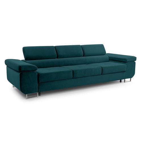 Modernes Sofa - PABLO : 1416BC - Best Mobilier - Samt / mit Armlehnen / mit einklappbarer Rückenlehne