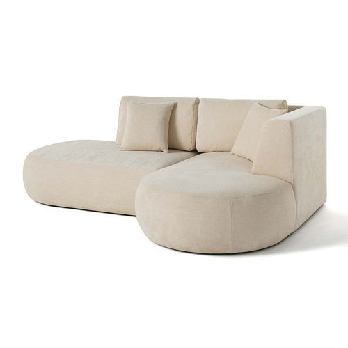Modulsofa - SANTORINI: 1692BEI - Best Mobilier - modern / Stoff / mit Armlehnen