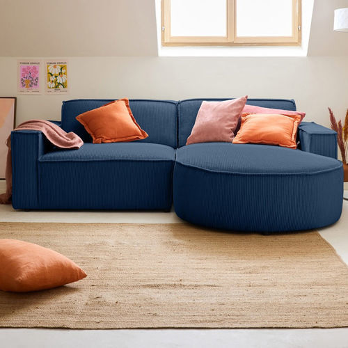 Ecksofa - SPIAGGIA : 1993B - Best Mobilier - modern / Samt / mit Armlehnen
