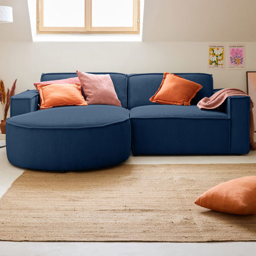 Ecksofa - SPIAGGIA : 1994B - Best Mobilier - modern / Samt / mit Armlehnen