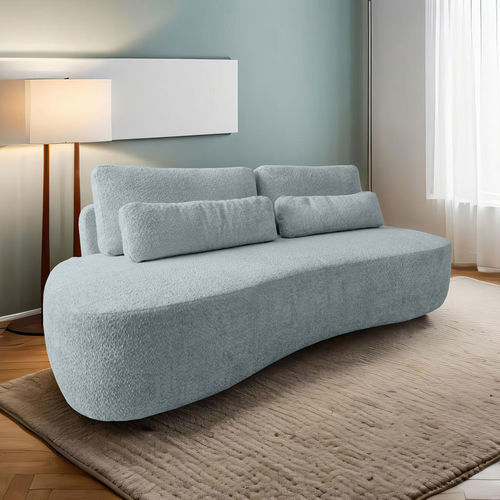 Bettsofa - MAHINA: 2326B - Best Mobilier - modern / Stoff / mit Kissen