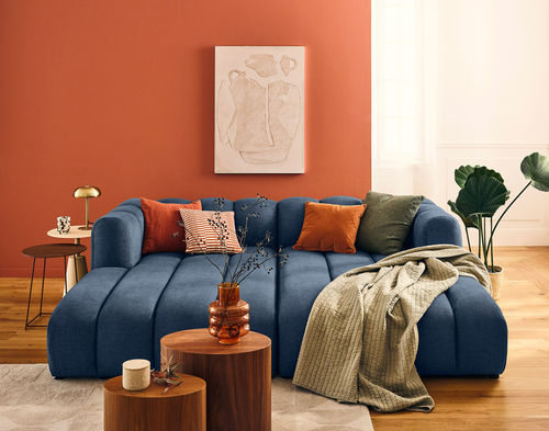 Moderne Récamiere - DEBBIE : 2951B - Best Mobilier - Stoff / Spanplatte / Holzfaser