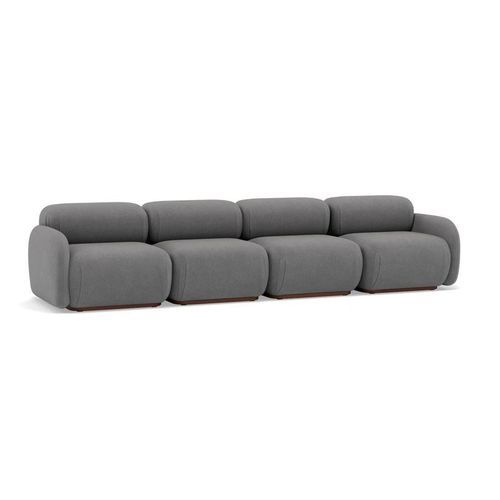 Modulsofa - PENELOPE - Best Mobilier - modern / für Wohnzimmer / Samt