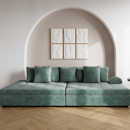 Modernes Sofa - VERMONT - Best Mobilier - für Wohnzimmer / Samt / Polyester