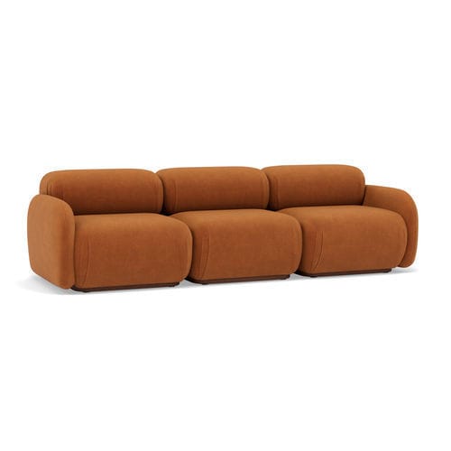Modulsofa - PENELOPE - Best Mobilier - modern / für Wohnzimmer / Samt