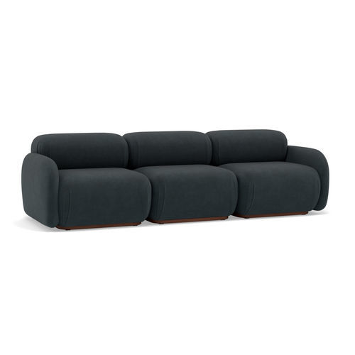 Modulsofa - PENELOPE - Best Mobilier - modern / für Wohnzimmer / Samt