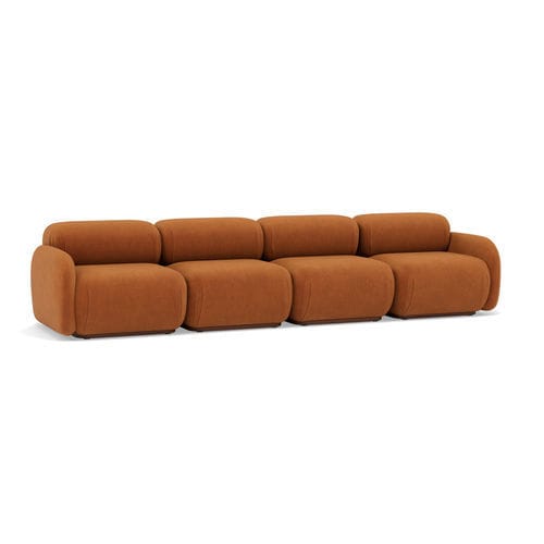 Modulsofa - PENELOPE - Best Mobilier - modern / für Wohnzimmer / Samt