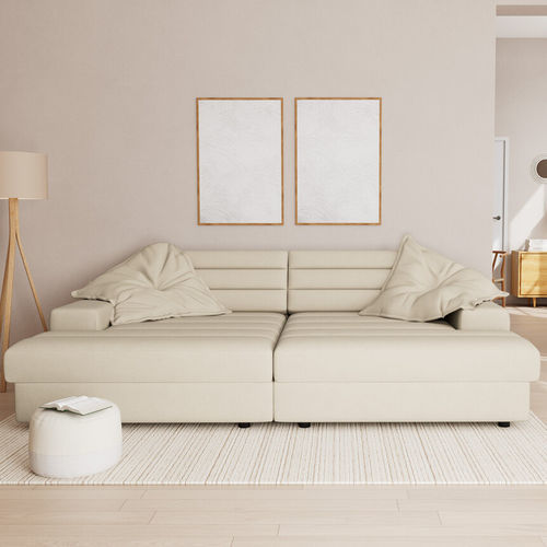 Modernes Sofa - LOREDANA - Best Mobilier - für Wohnzimmer / Stoff / Polyurethanschaum