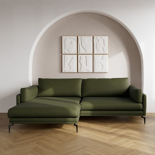 Ecksofa - CARLOS - Best Mobilier - modern / Stoff / Schaumstoff